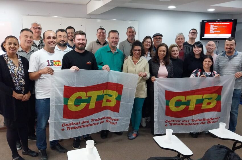  Direção plena da CTB RS reune-se em Porto Alegre e define lutas prioritárias para junho