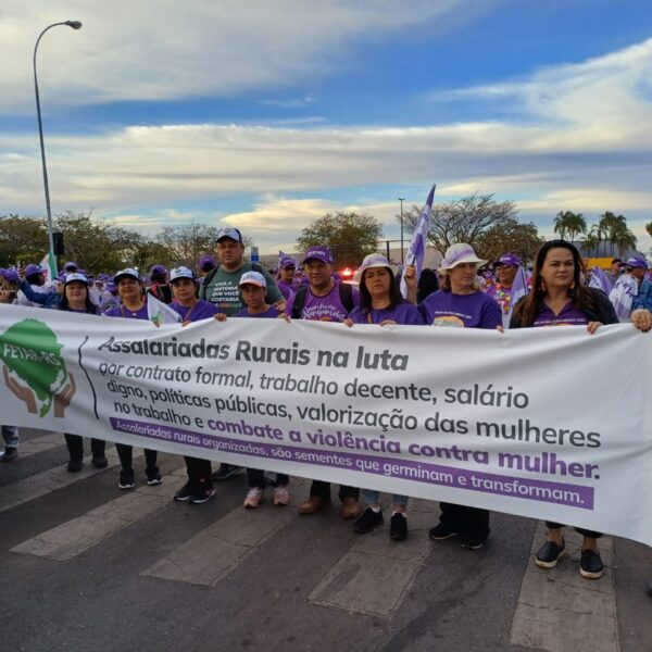 Fetar-RS bem representada na 7ª Marcha das Margaridas