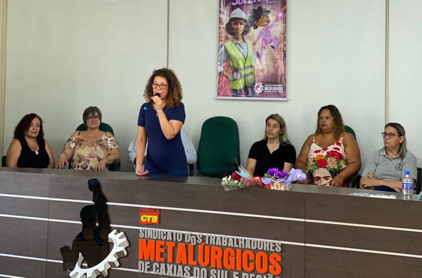  Eremi Melo é a nova presidente do Sindicato dos Metalúrgicos de Caxias do Sul