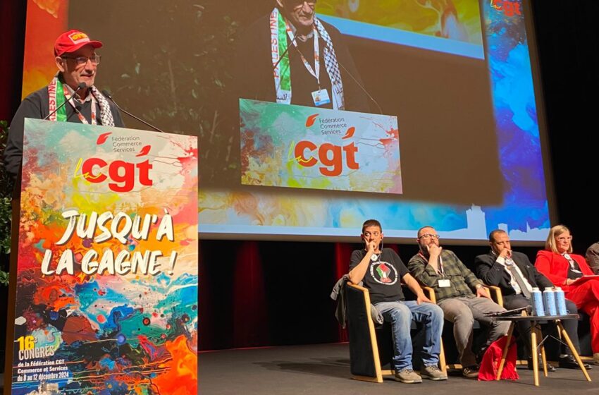  Presidentes da FECOSUL e Sindicato dos Comerciários do RJ participam do 16º Congresso da Federação do Comércio e Serviços da CGT Francesa