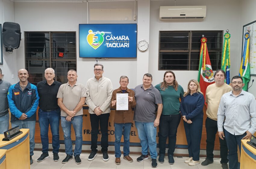 Vereadores de Taquari aprovam moção de apoio a escala 5×2 para trabalhadores no comércio