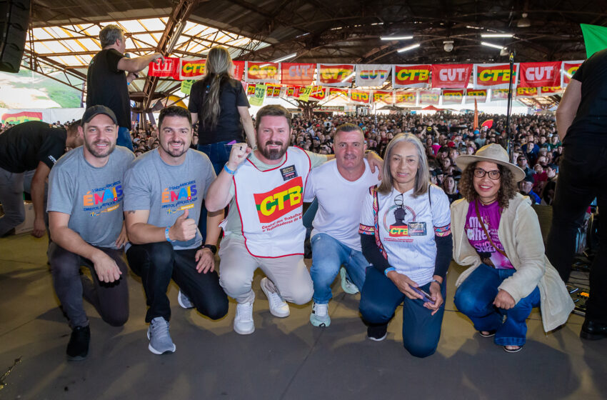 CTB RS realiza Ato-Show do Dia do Trabalhador e da Trabalhadora em Caxias do Sul, um dos maiores do Brasil