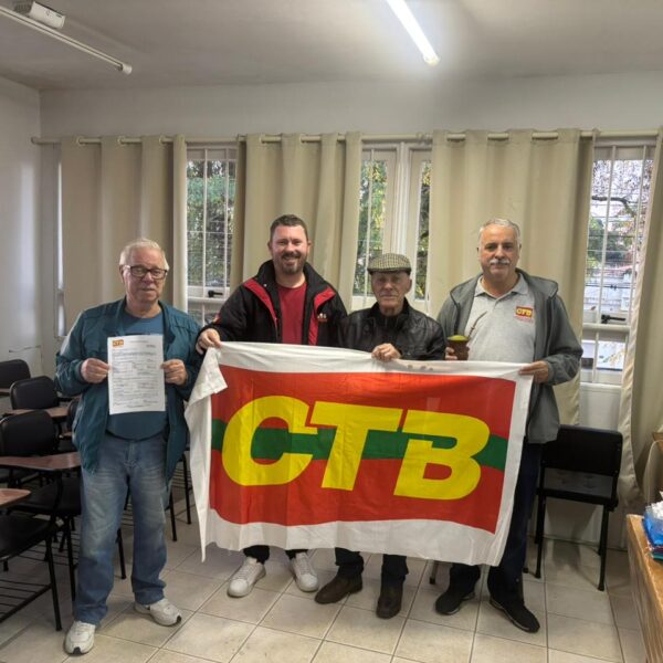 CTB RS amplia base com a filiação do Sindicato dos Empregados em Hotéis, Bares e Restaurantes de Bagé