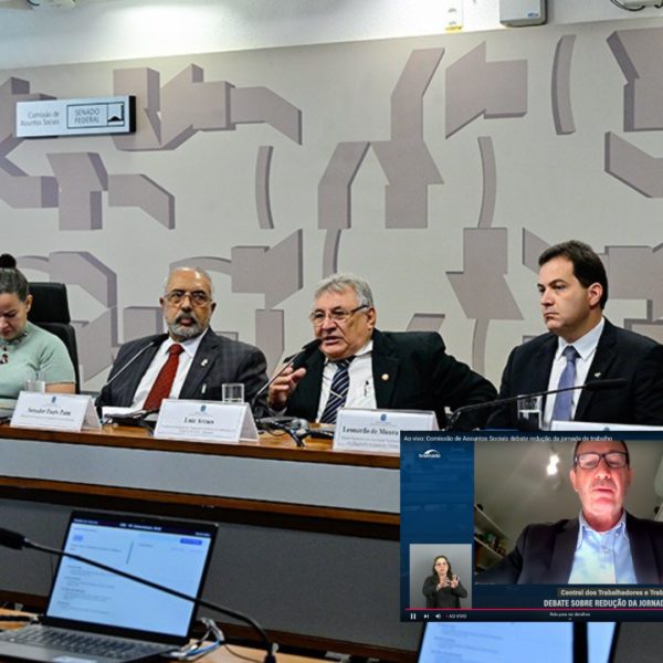 Guiomar Vidor defende fim da escala 6×1 em audiência no Senado: “Trabalhadores não suportam mais a exaustão”