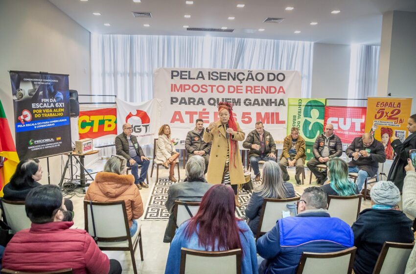CTB RS: plenária em Caxias do Sul lança Plebiscito Popular com ampla participação