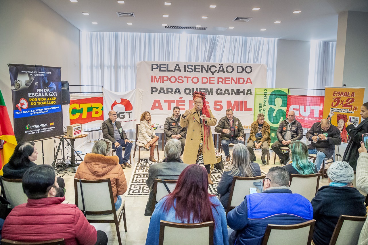 CTB RS: plenária em Caxias do Sul lança Plebiscito Popular com ampla participação