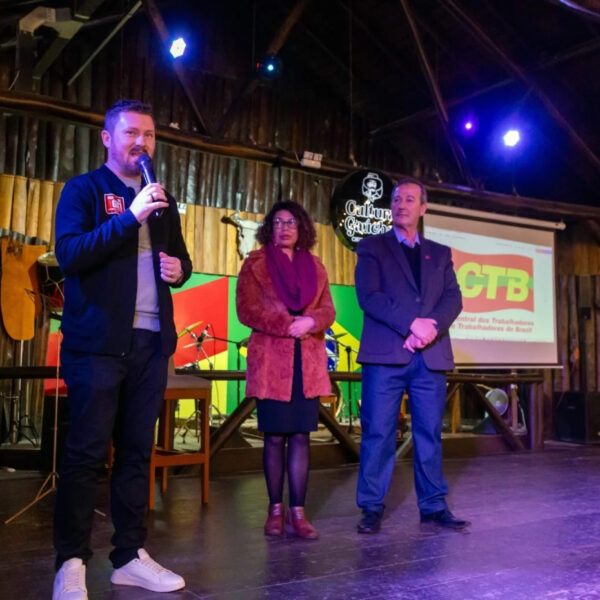 CTB RS realiza posse da nova direção e homenageia Guiomar Vidor: “Missão cumprida e entusiasmo com a renovação”