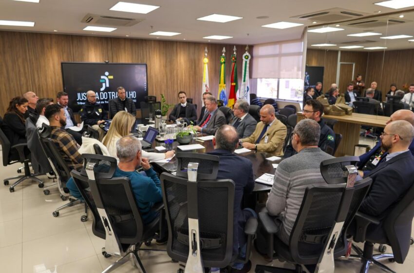  TRT-RS promove reunião para fortalecer o combate ao trabalho escravo no Rio Grande do Sul