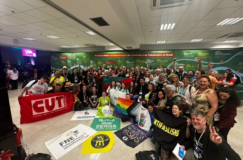 Sindifars presente na 5ª Conferência Nacional de Saúde das Trabalhadoras e dos Trabalhadores