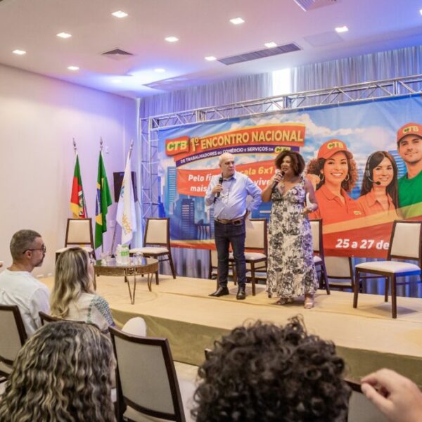 Dirigentes participam de debate sobre saúde do trabalhador no Encontro Nacional de Trabalhadores do Comércio