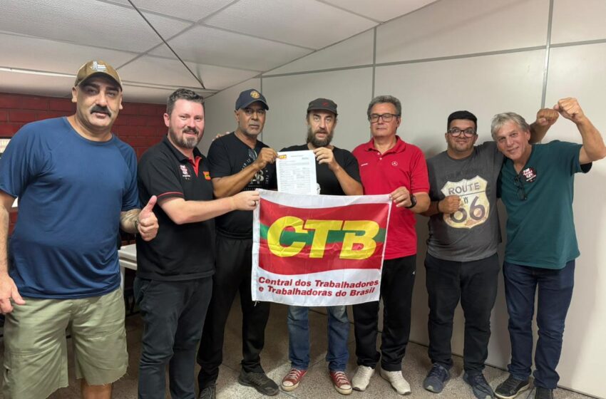  Sindicato dos Municipários de Guaíba fortalece unidade ao se filiar a CTB