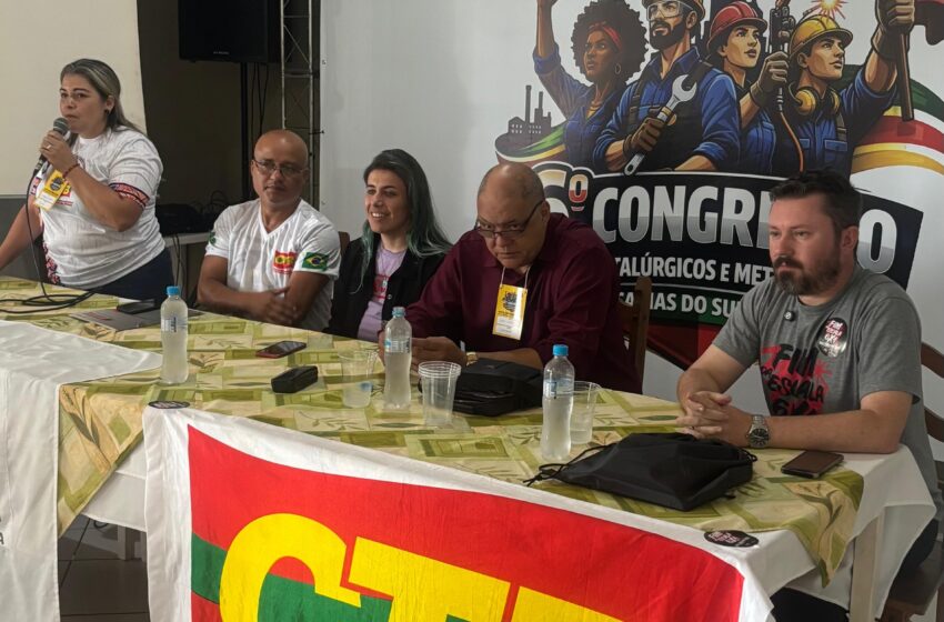  6º Congresso dos Metalúrgicos de Caxias do Sul debate cenário político, econômico e desafios da categoria no Litoral Norte