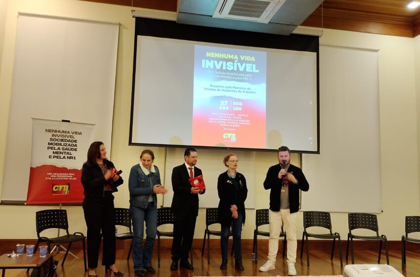  28 de Abril: CTB-RS na Linha de Frente pela Vida e pela Dignidade de Quem Trabalha