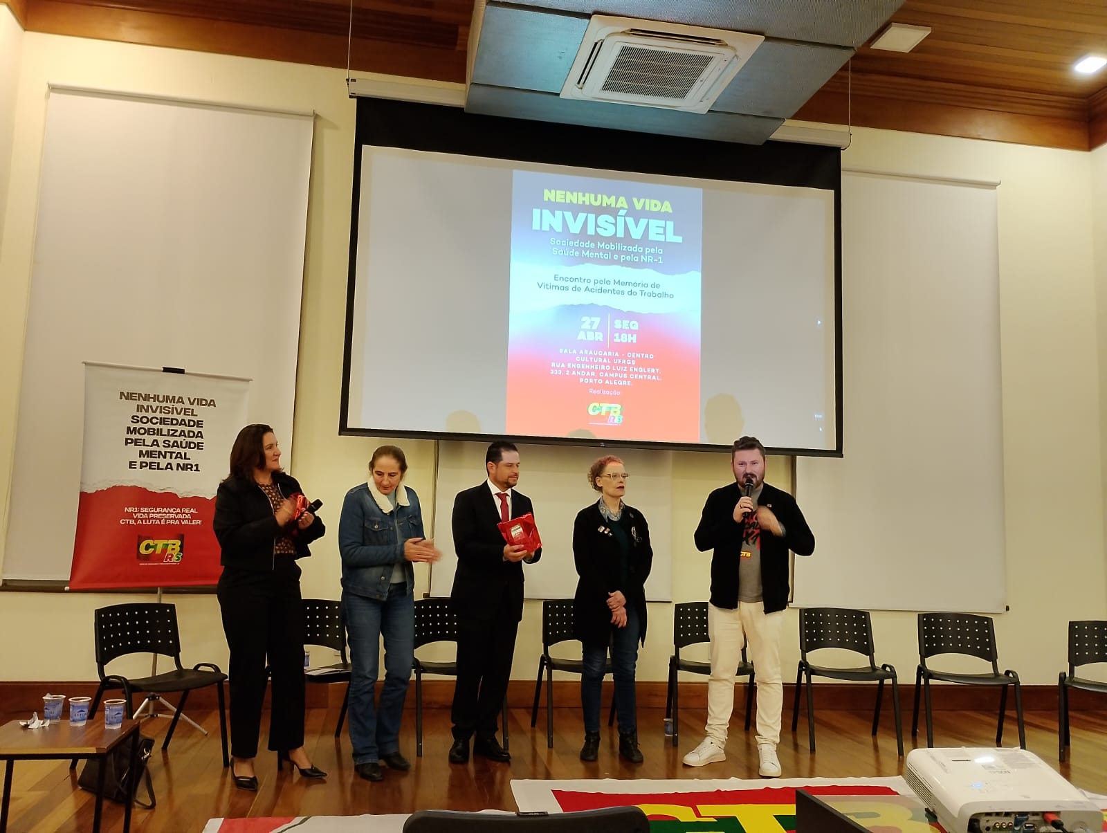28 de Abril: CTB-RS na Linha de Frente pela Vida e pela Dignidade de Quem Trabalha