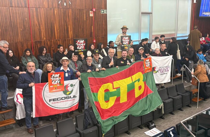 Assembleia Legislativa vota reajuste do Piso Regional com mobilização sindical no RS
