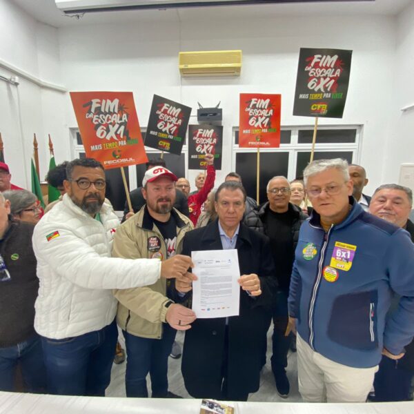 CTB-RS participa de reunião com ministro Luiz Marinho e reforça defesa do fim da escala 6×1 e do combate à pejotização