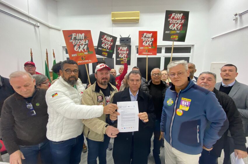  CTB-RS participa de reunião com ministro Luiz Marinho e reforça defesa do fim da escala 6×1 e do combate à pejotização
