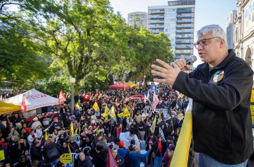  Privatização das escolas estaduais ganha forte oposição no Rio Grande do Sul
