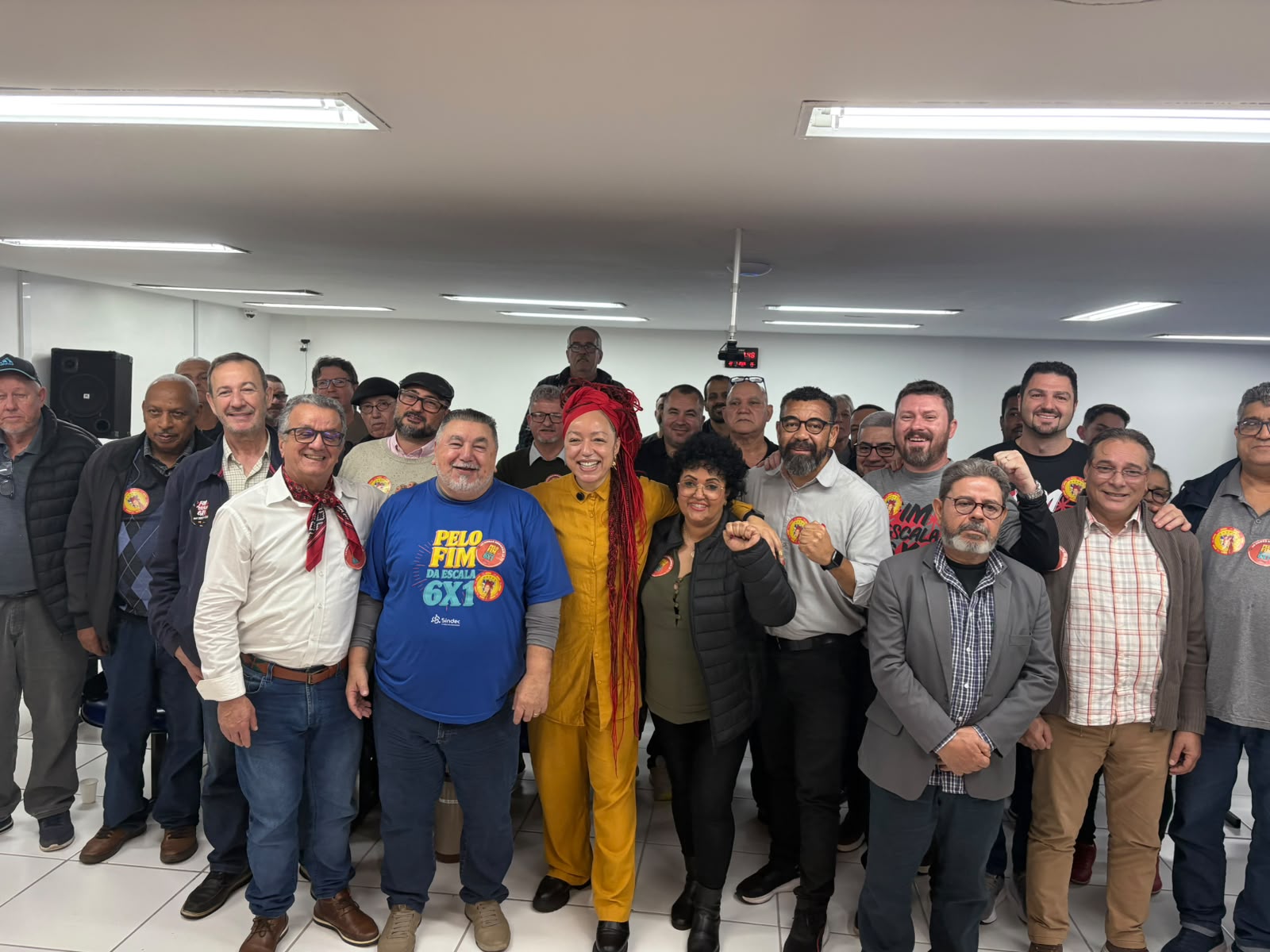 Trabalhadores se mobilizam para criação de comitê em apoio à pré-candidatura de Daiana Santos