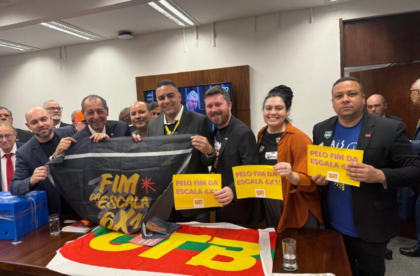 CTB-RS participa de mobilização em Brasília que garante avanço histórico pelo fim da escala 6×1